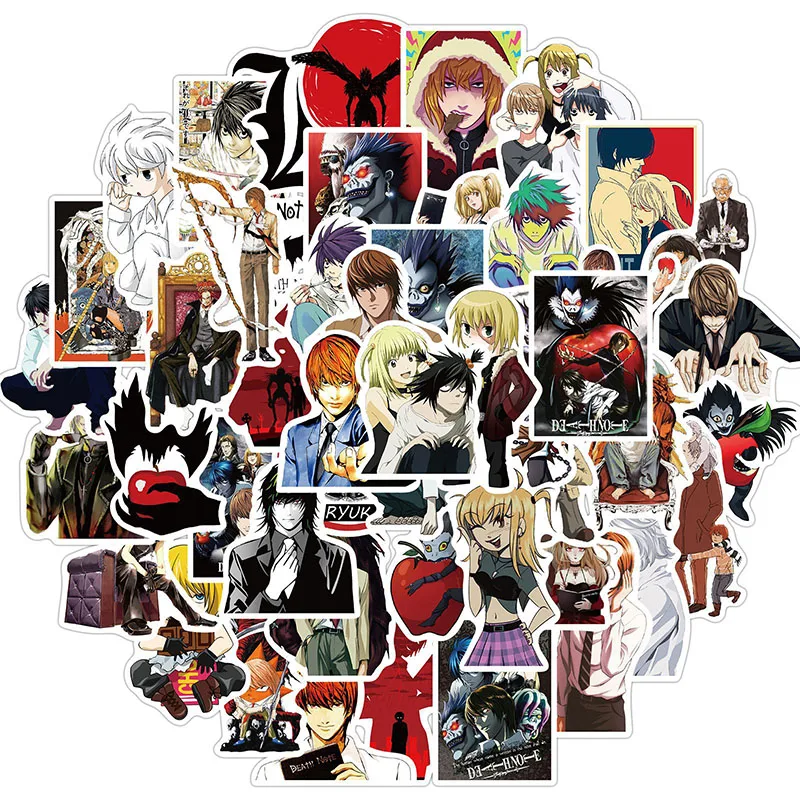 50pcs Anime Death Note Graffti Stickers Cartoon Waterproof Sticker For Laptop Luggage Motorcycle
50pcs Anime Death Note Graffti Stickers Cartoon Waterproof Sticker For Laptop Luggage Motorcycle