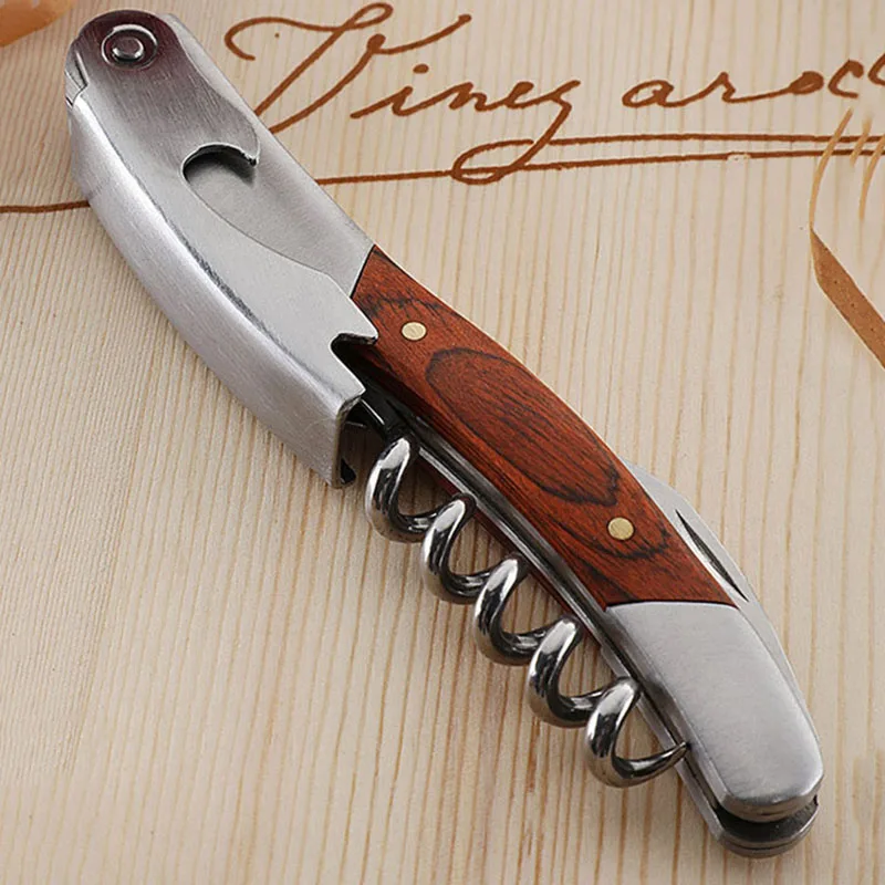 Color Wooden Handlestainless Steel Head Wine Beer Bottle Opener New Multifunctional Bottle Opener Safe Portable Kitchen Supplies
Color Wooden Handlestainless Steel Head Wine Beer Bottle Opener New Multifunctional Bottle Opener Safe Portable Kitchen Supplies