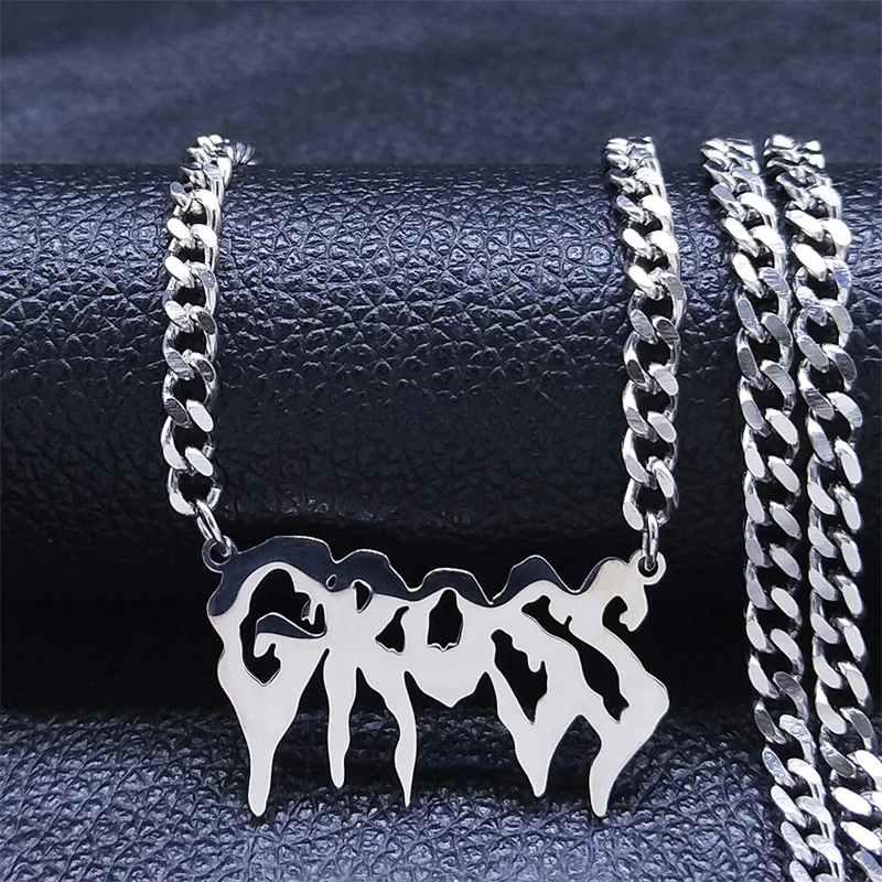 Punk Cross Stainless Steel Choker Necklace Women/Men Silver Color Chain Necklaces Jewelry joyeria acero inoxidable N4414S06
Punk Cross Stainless Steel Choker Necklace Women/Men Silver Color Chain Necklaces Jewelry joyeria acero inoxidable N4414S06