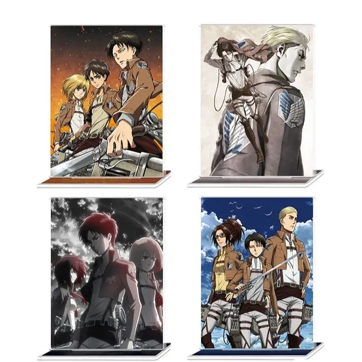 Hot Anime Attack on Titan Eren Jäger Mikasa Ackerman Acrylic Stand Figure Model Plate Display Desk Decorate Toys Holiday Gift
Hot Anime Attack on Titan Eren Jäger Mikasa Ackerman Acrylic Stand Figure Model Plate Display Desk Decorate Toys Holiday Gift