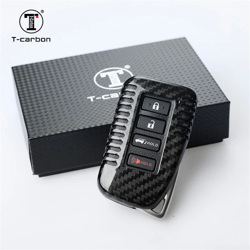 Carbon Fiber Remote Control Car Keychain Key Cover Case For Lexus CT ES GS ISC ISll ISlll LS LX NX RC 4 Button Smart Key
Carbon Fiber Remote Control Car Keychain Key Cover Case For Lexus CT ES GS ISC ISll ISlll LS LX NX RC 4 Button Smart Key