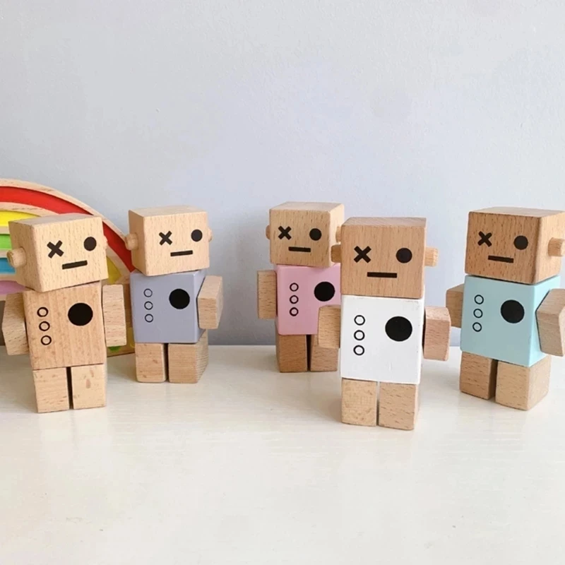 Скандинавские деревянные детские игрушки, модные игрушки-роботы для мальчиков, деревянные украшения для комнаты «сделай сам», подарки для ...
Скандинавские деревянные детские игрушки, модные игрушки-роботы для мальчиков, деревянные украшения для комнаты «сделай сам», подарки для ...