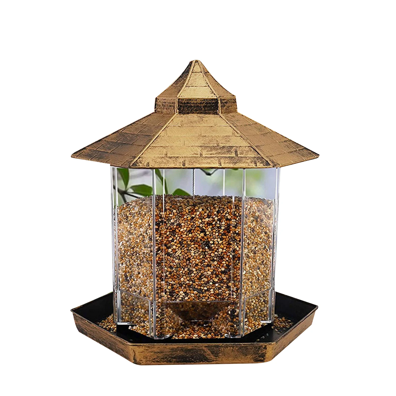 Hanging Portable Birds Feeder Easy to Clean Fill Wild Birds Feeder for Outdoor Patio Garden ADW889
Hanging Portable Birds Feeder Easy to Clean Fill Wild Birds Feeder for Outdoor Patio Garden ADW889