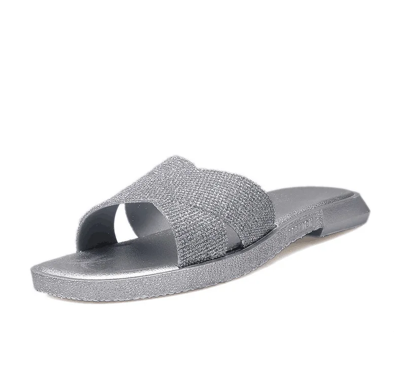 Sweet Summer Women Summer Slippers Open Toe Outside Flat Slides Solid Crystal Fashion Leisure Shoes
Sweet Summer Women Summer Slippers Open Toe Outside Flat Slides Solid Crystal Fashion Leisure Shoes
