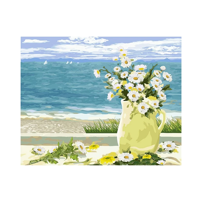 Набор для рисования по номерам на холсте, 16 х20 дюймов (без рамки)
Набор для рисования по номерам на холсте, 16 х20 дюймов (без рамки)