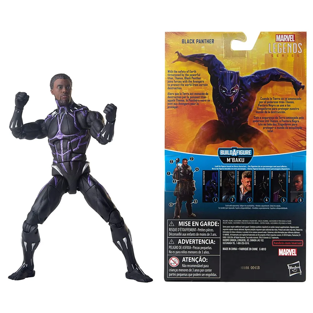 Hasbro Marvel Legends Series Avengers: Infinity War 6-inch Black Panther Action Figure Toy
Hasbro Marvel Legends Series Avengers: Infinity War 6-inch Black Panther Action Figure Toy
