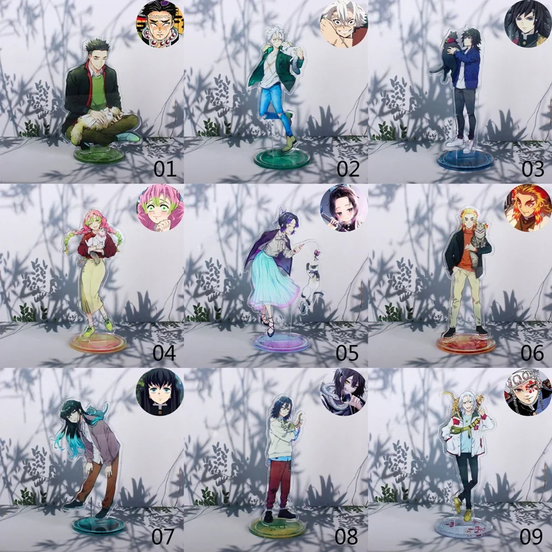 Anime Demon Slayer 20cm Acrylic Modern Outfit Kamado Tanjirou Stand Action Figures Models Plate Holder Plate Decor Toys Gifts
Anime Demon Slayer 20cm Acrylic Modern Outfit Kamado Tanjirou Stand Action Figures Models Plate Holder Plate Decor Toys Gifts