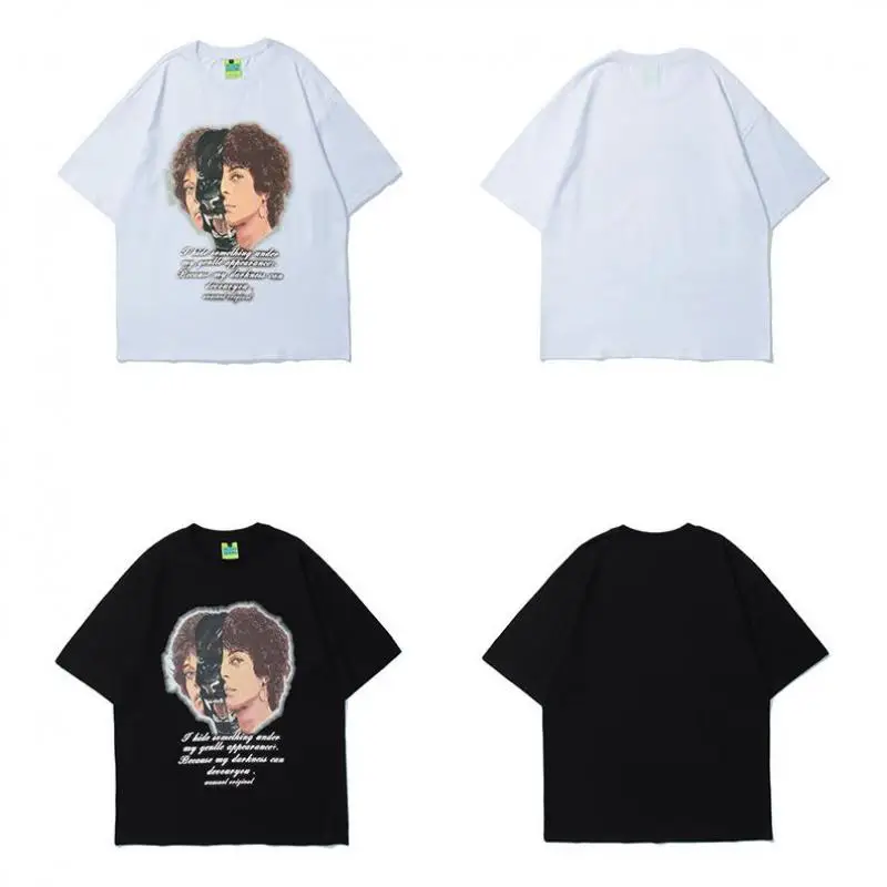 Mens Summer Tshirts Cotton Fashion Brand Short Sleeve T-shirt Women Man Loose Fit Tshirt Men Streetwear Graphic Printed T-shirts
Mens Summer Tshirts Cotton Fashion Brand Short Sleeve T-shirt Women Man Loose Fit Tshirt Men Streetwear Graphic Printed T-shirts