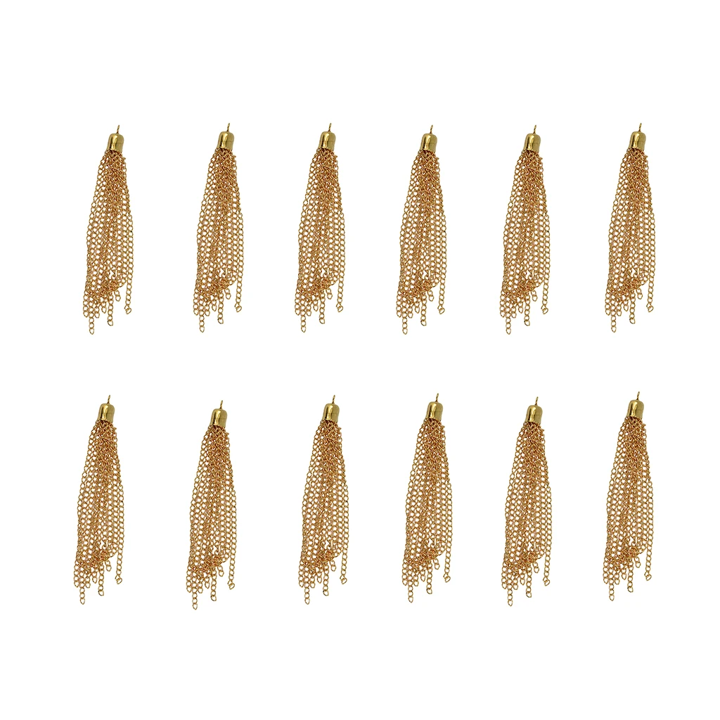 12pcs/lot Metal Chain Tassel Cell Phone Straps DIY Earring/Necklace Charms With Caps
12pcs/lot Metal Chain Tassel Cell Phone Straps DIY Earring/Necklace Charms With Caps