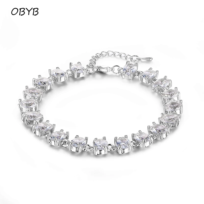 Luxury Cubic Zirconia Tennis Bracelets Gold Silver Color Iced Out Chain Men Crystal Bracelet For Women Fashion Jewellery Gift
Luxury Cubic Zirconia Tennis Bracelets Gold Silver Color Iced Out Chain Men Crystal Bracelet For Women Fashion Jewellery Gift