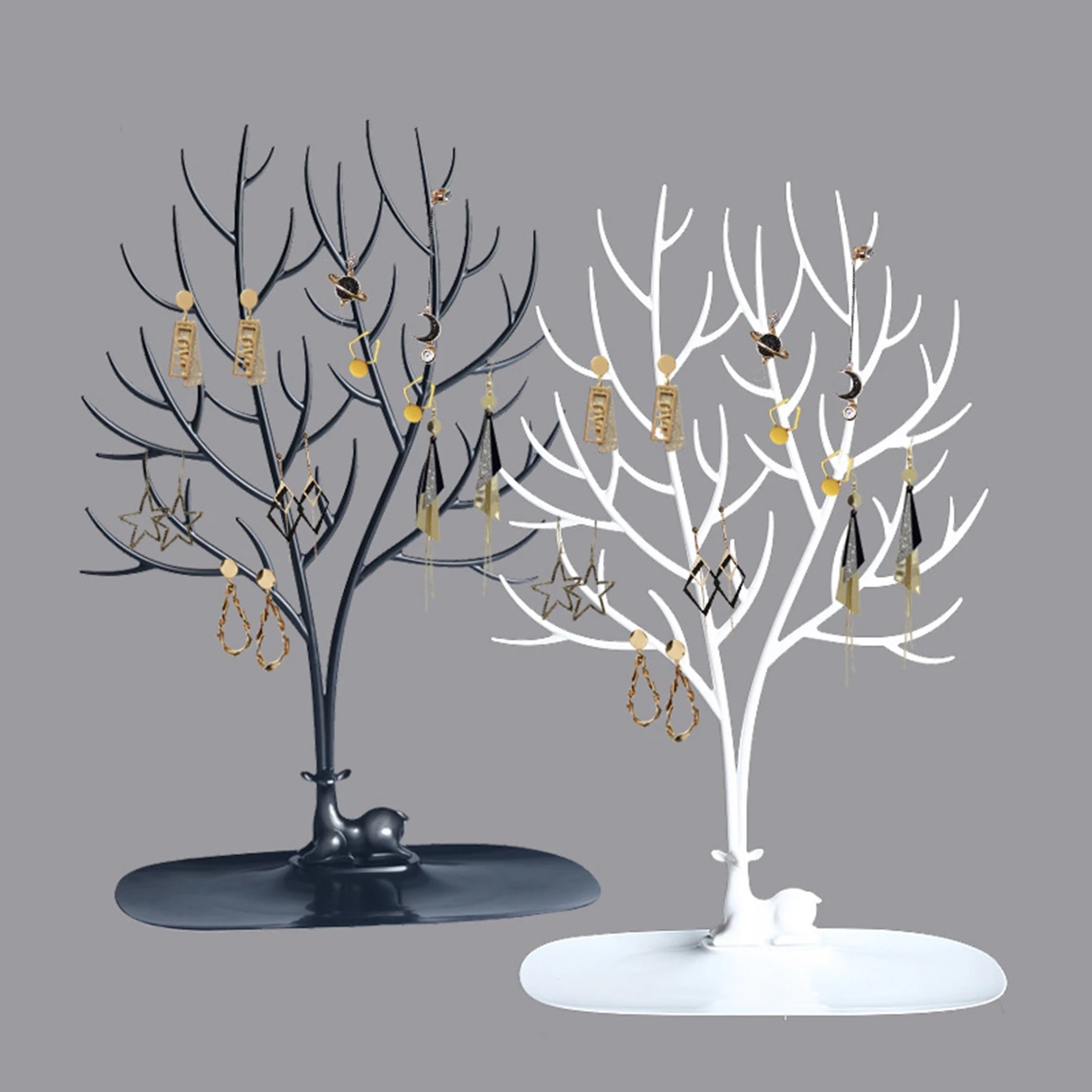 Creative antlers jewelry accessories rack European style display cabinet Cute Small and light, easy to carry
Creative antlers jewelry accessories rack European style display cabinet Cute Small and light, easy to carry