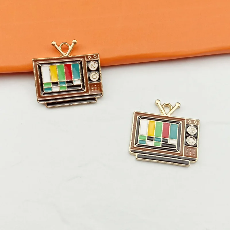 BULK! 10 Nostalgia Home Appliances Charm or Pendants Television Enamel TV Charm Old Wireless Charms Magnetic Tape Charm OL30F-39
BULK! 10 Nostalgia Home Appliances Charm or Pendants Television Enamel TV Charm Old Wireless Charms Magnetic Tape Charm OL30F-39