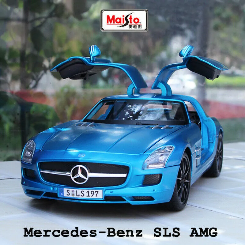1:18 Mercedes-Benz SLS AMG металлическая роскошная модель автомобиля под давлением, модель автомобиля, коллекция игрушек, подарок на Рождество
1:18 Mercedes-Benz SLS AMG металлическая роскошная модель автомобиля под давлением, модель автомобиля, коллекция игрушек, подарок на Рождество