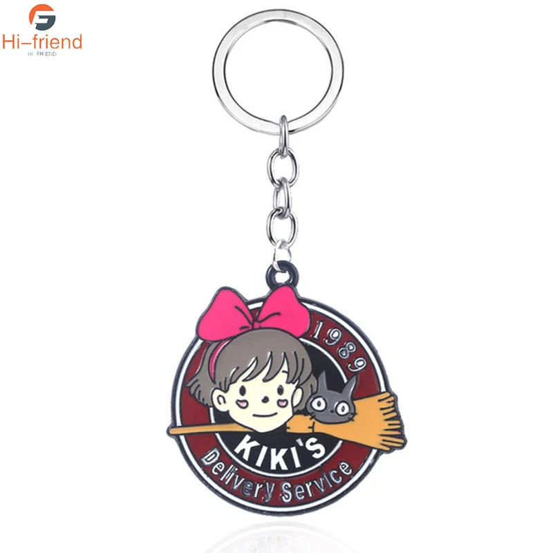 Miyazaki Kiki служба доставки брелок ведьма Кики кот JIJI фигурки подвеска чокер подарок