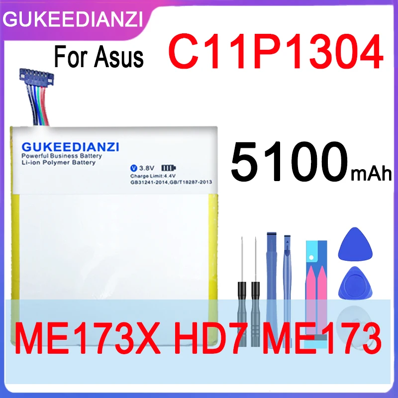 C11P1304 5100 мАч аккумулятор для планшетов Asus MEMO PAD HD 7 ME173X HD7 ME173 K00B большой мощности
