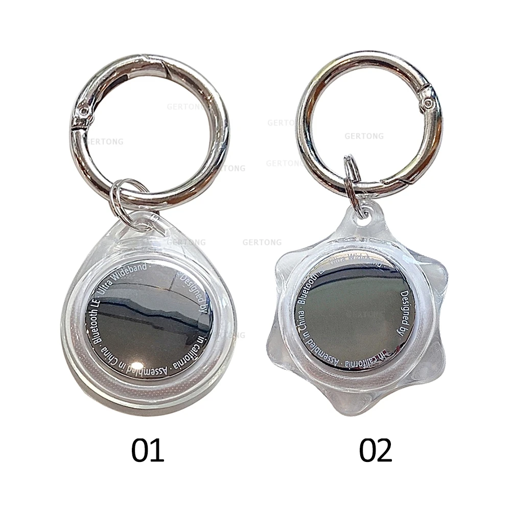 Pretty Star Clear TPU Case For Apple Airtags Protective cover For Apple Locator Tracker Anti-lost Device Keychain Protector
Pretty Star Clear TPU Case For Apple Airtags Protective cover For Apple Locator Tracker Anti-lost Device Keychain Protector