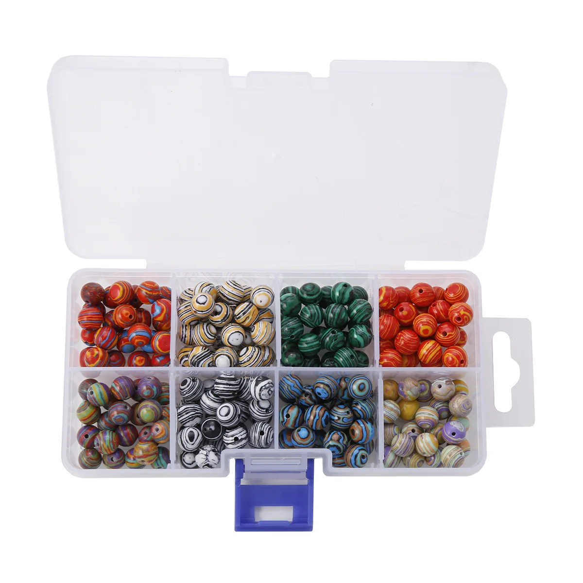 200 8MM synthetic peacock stone phoenix beaded beads 8 color combination 200 a box beads for jewelry making
200 8MM synthetic peacock stone phoenix beaded beads 8 color combination 200 a box beads for jewelry making