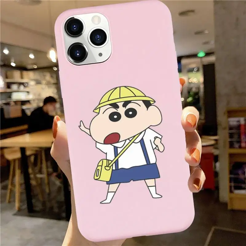 Crayon Shin-chan Phone Case Pink Candy Color for iPhone 6 7 8 11 12 s mini pro X XS XR MAX Plus
Crayon Shin-chan Phone Case Pink Candy Color for iPhone 6 7 8 11 12 s mini pro X XS XR MAX Plus