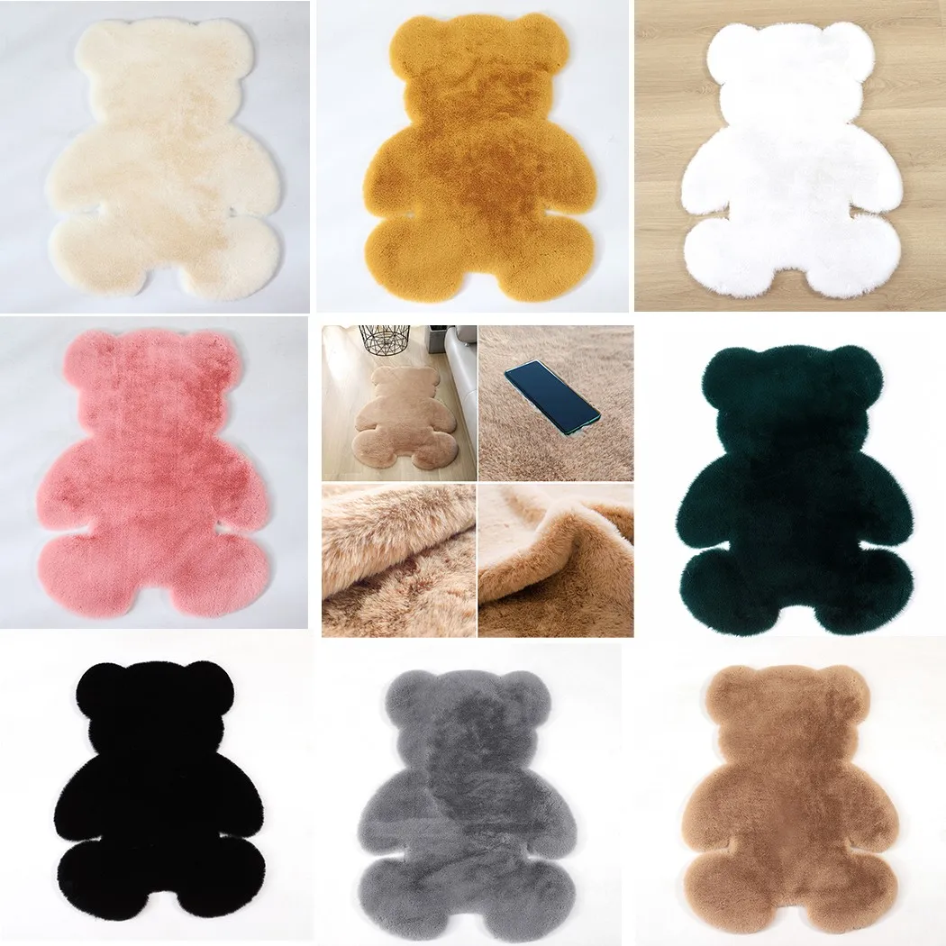 1pc Imitation Bear Carpets 17.7 X 23.6 Inches Bear Rug Super Soft Carpet Antiskid Mat Fluffy Floor Carpets Decor Rugs
1pc Imitation Bear Carpets 17.7 X 23.6 Inches Bear Rug Super Soft Carpet Antiskid Mat Fluffy Floor Carpets Decor Rugs