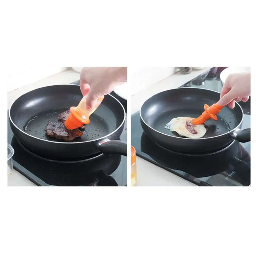 Food Grade Silicone Oil Bottle Brush Baking BBQ Basting Brush Pastry Silicone Oil Brush Bottle Kitchen Supplies
Food Grade Silicone Oil Bottle Brush Baking BBQ Basting Brush Pastry Silicone Oil Brush Bottle Kitchen Supplies