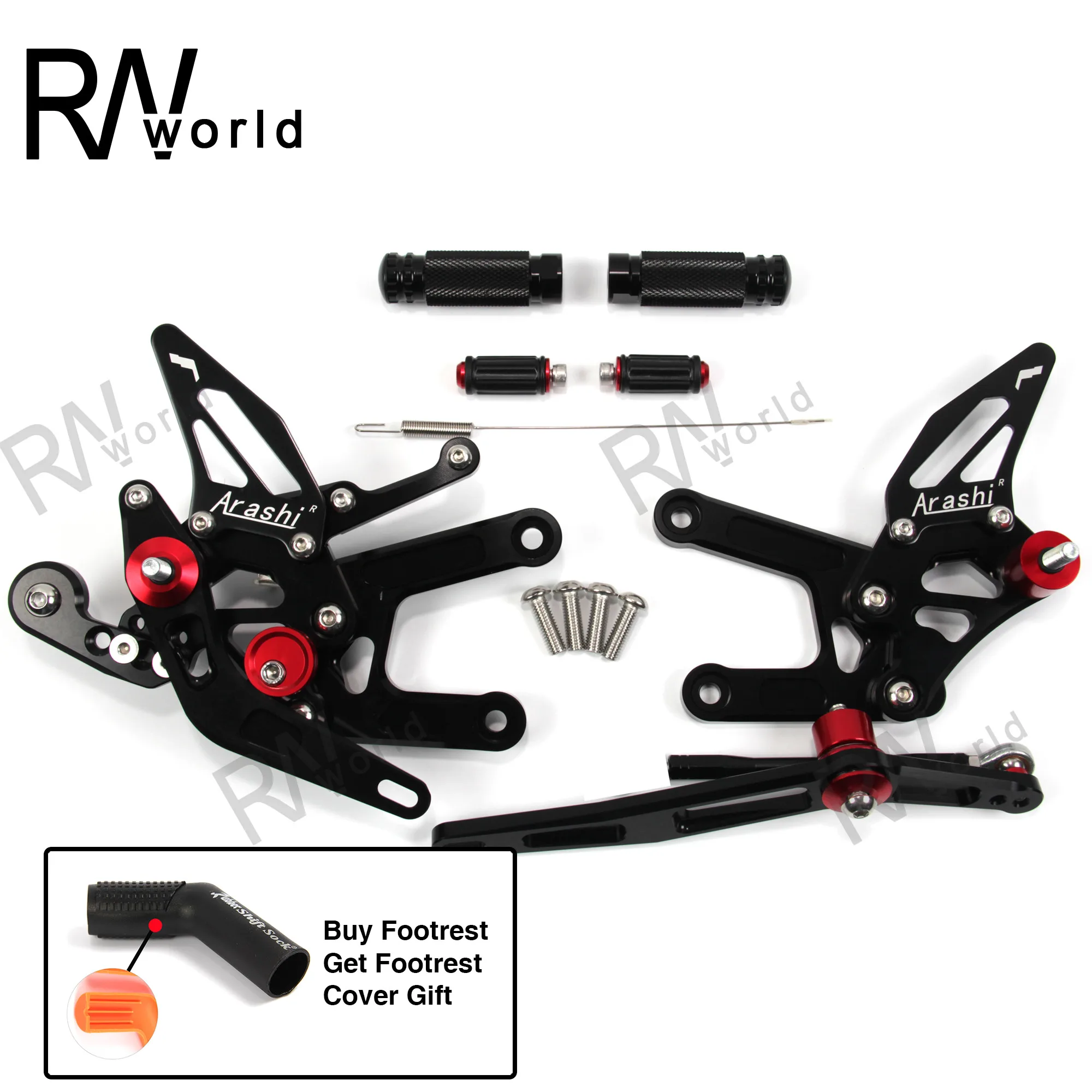 YZF-R6 2017-2021 Motorcycle CNC Adjustable Rearsets Rear Sets Foot Rests Pegs For YAMAHA YZF R6 YZFR6 2018 2019 2020 Reversed
YZF-R6 2017-2021 Motorcycle CNC Adjustable Rearsets Rear Sets Foot Rests Pegs For YAMAHA YZF R6 YZFR6 2018 2019 2020 Reversed