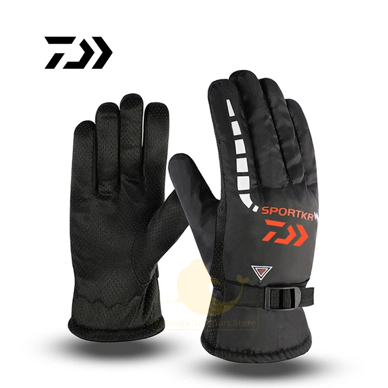 Daiwa Outdoor Winter Men's Fishing Gloves Cotton Keep Warm Full Fingers Fishing Gloves Hiking Travel Cycling Windproof Gloves
Daiwa Outdoor Winter Men's Fishing Gloves Cotton Keep Warm Full Fingers Fishing Gloves Hiking Travel Cycling Windproof Gloves