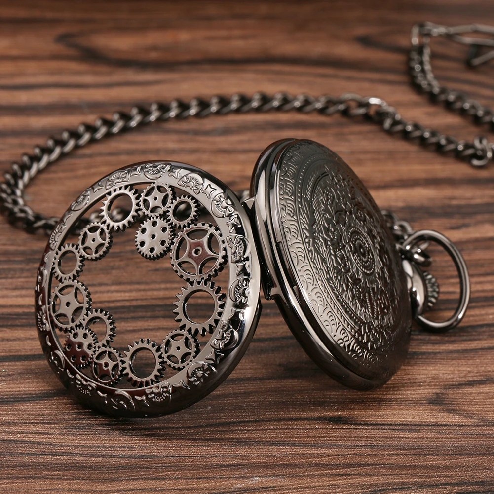 Кварцевые карманные часы в античном стиле винтажные