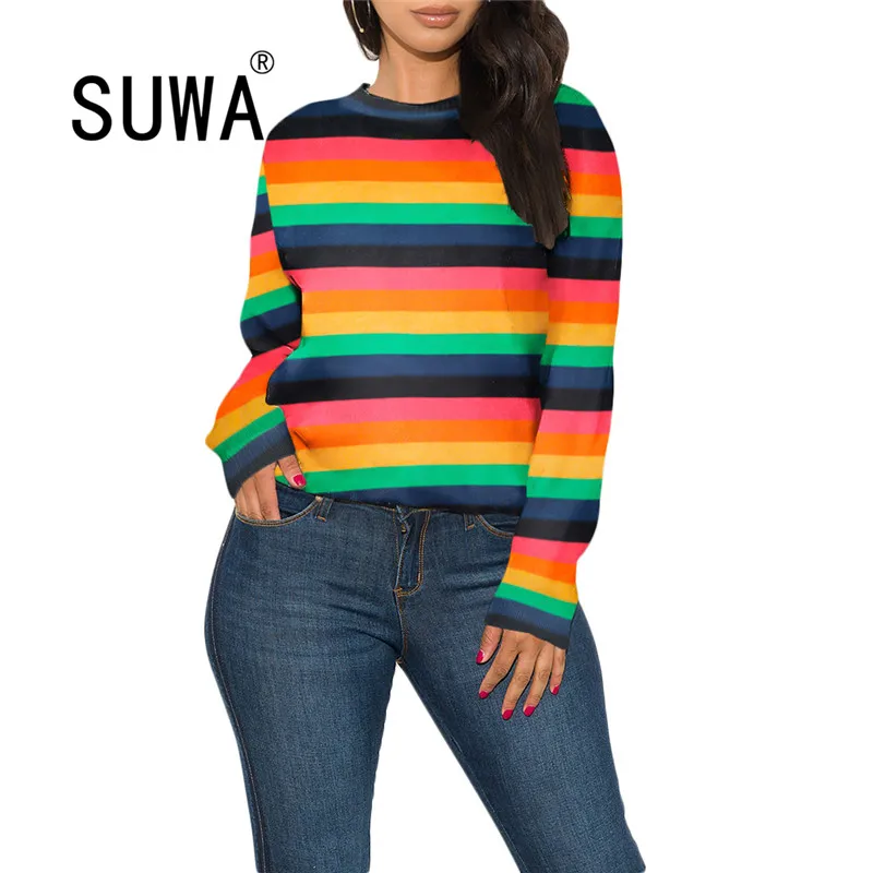 Autumn Winter Fashion Neon Clothes Classic Striped Patchwork Casual Women Top Long Sleeve Tunic Soft Streetwear
Autumn Winter Fashion Neon Clothes Classic Striped Patchwork Casual Women Top Long Sleeve Tunic Soft Streetwear