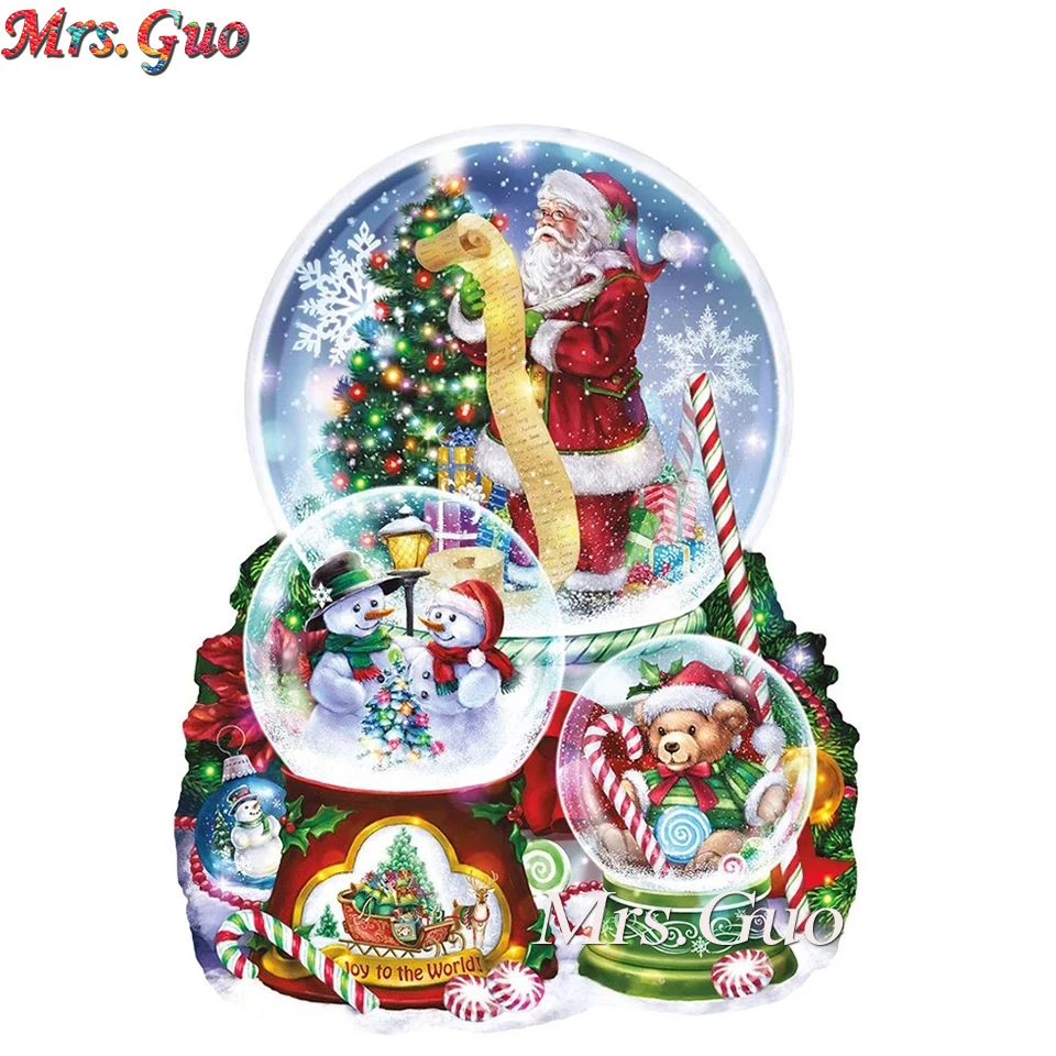 Diamond Embroidery Santa Claus Crystal Ball Snow Landscape Mosaic Diamond Painting Christmas Gift Art Navidad Home Decor
Diamond Embroidery Santa Claus Crystal Ball Snow Landscape Mosaic Diamond Painting Christmas Gift Art Navidad Home Decor
