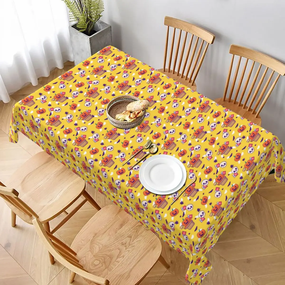 Halloween Pumpkin Skull Tablecloth Funny Buffet Polyester Table Cover Washable Wholesale Protection Print Table Cloth
Halloween Pumpkin Skull Tablecloth Funny Buffet Polyester Table Cover Washable Wholesale Protection Print Table Cloth