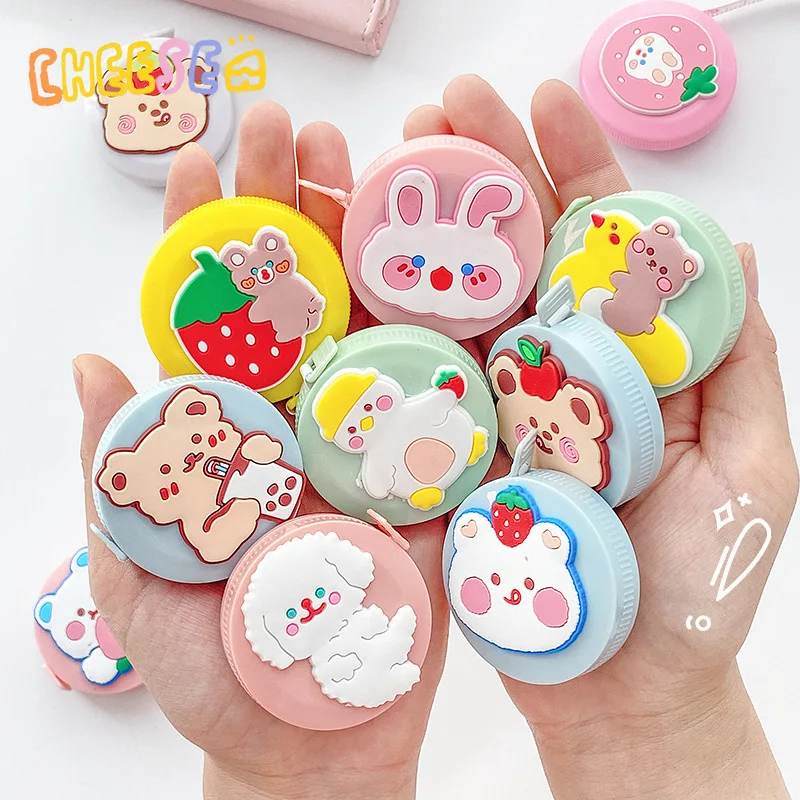 Tape Measures Cartoon Animal Portable Retractable Ruler DIY Handmade Sewing Tools Centimeter Inch Roll Tape 150cm/60" 2pc
Tape Measures Cartoon Animal Portable Retractable Ruler DIY Handmade Sewing Tools Centimeter Inch Roll Tape 150cm/60" 2pc