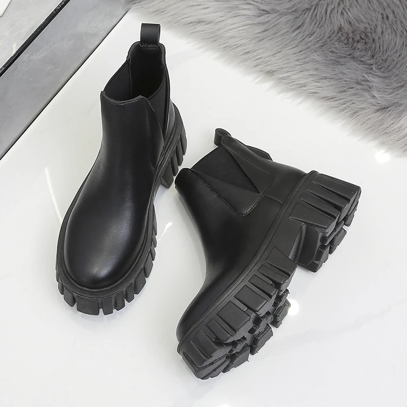 2021 Autumn New Women's Nude Boots Solid Color Round Toe Short Boots with Square Heel Outdoor Non-slip Comfortable Casual Boots
2021 Autumn New Women's Nude Boots Solid Color Round Toe Short Boots with Square Heel Outdoor Non-slip Comfortable Casual Boots
