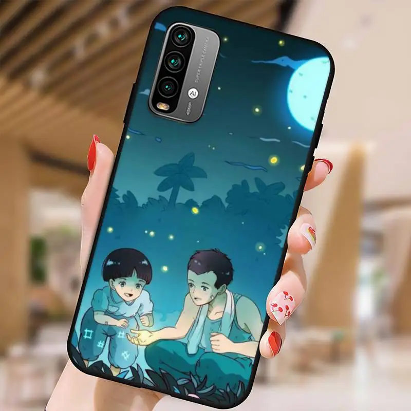 Чехол для телефона с анимационной гравировкой светлячков Xiaomi 9 10 11 PRO LITE Redmi NOTE7 8 A