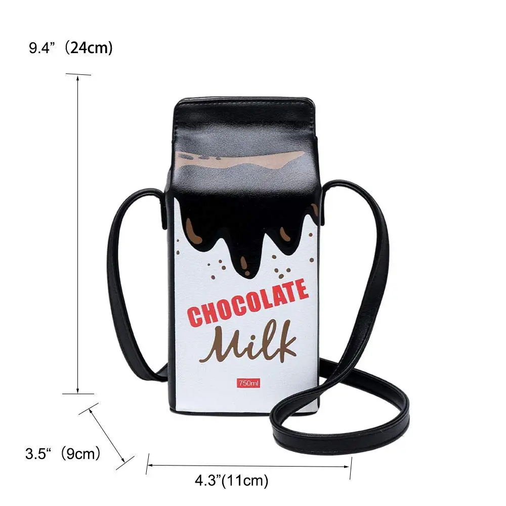 Girls Fruits Strawberry Milk Box Cross Body Purse Bag Creative Women Phone Wallet Shoulder Bags with Long Strap
Girls Fruits Strawberry Milk Box Cross Body Purse Bag Creative Women Phone Wallet Shoulder Bags with Long Strap