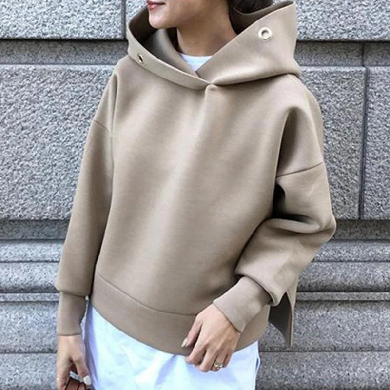 Women's Hoodies Long Sleeve Loose Pullover Fashion Casual Warming Outwear for Spring and Autumn A66
Women's Hoodies Long Sleeve Loose Pullover Fashion Casual Warming Outwear for Spring and Autumn A66