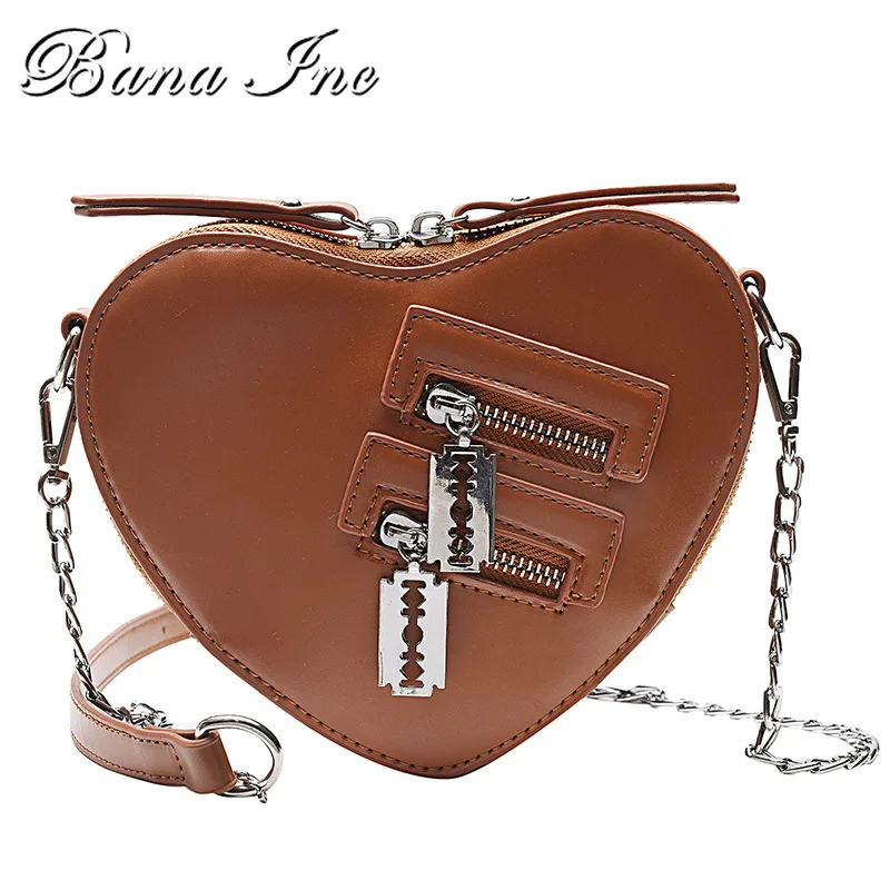 Gothic Heart Shaped Blade Zipper Chain Bags Diablo Girl Bag Casual Shoulder Shoppers Purses and Handbags 2021 Summer New Wallet
Gothic Heart Shaped Blade Zipper Chain Bags Diablo Girl Bag Casual Shoulder Shoppers Purses and Handbags 2021 Summer New Wallet