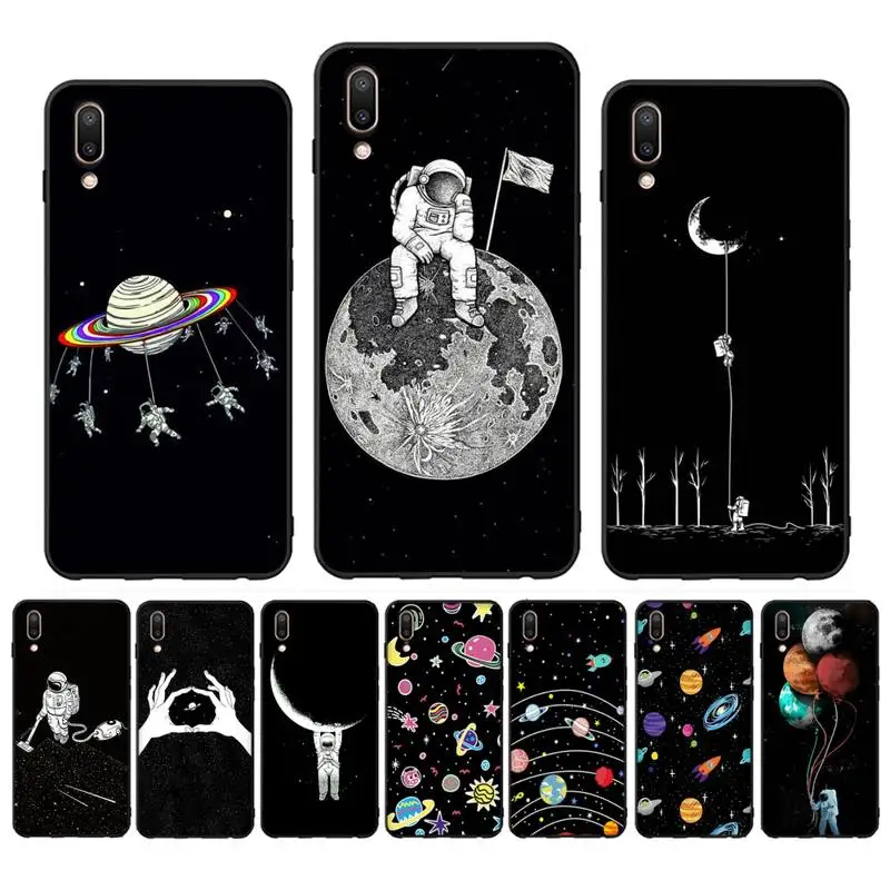 Cute Cartoon Astronaut Planet Star Phone Case Case For Oppo Reno Realme C3 6Pro Cover For vivo Y91C Y17 Y19
Cute Cartoon Astronaut Planet Star Phone Case Case For Oppo Reno Realme C3 6Pro Cover For vivo Y91C Y17 Y19