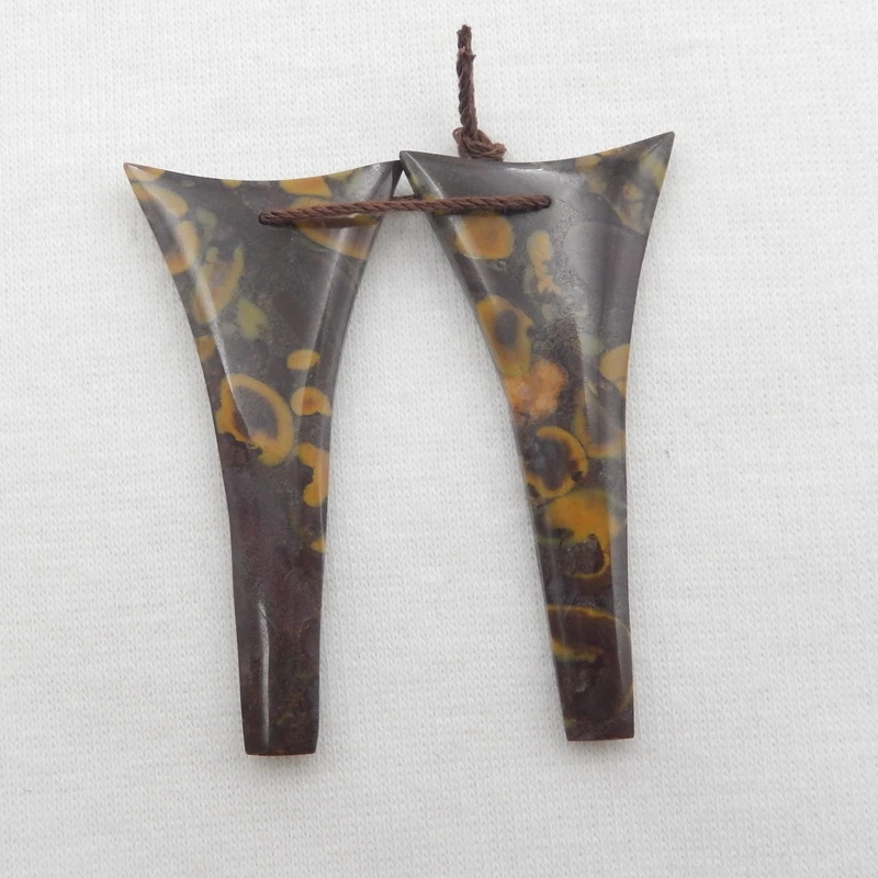 Natural Nugget Fruit Jasper Earring,Semi-precious stones, Jewelry accessories Earring beads pair48x23x3mm9g
Natural Nugget Fruit Jasper Earring,Semi-precious stones, Jewelry accessories Earring beads pair48x23x3mm9g