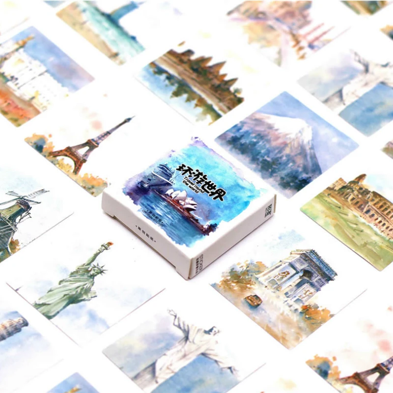 40Pcs/Pack Travel Around World Stationery Stickers Doodling Travel DIY Sticker Car Motorcycle Luggage Laptop Bike Scooter Toys
40Pcs/Pack Travel Around World Stationery Stickers Doodling Travel DIY Sticker Car Motorcycle Luggage Laptop Bike Scooter Toys
