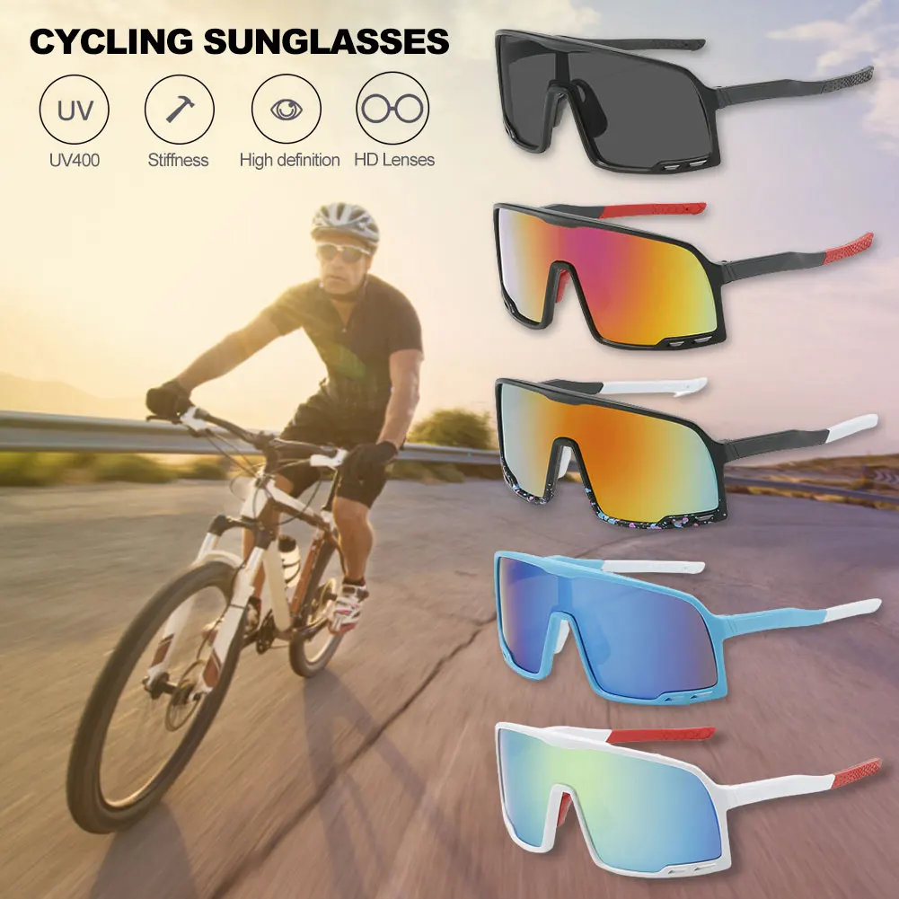 Large Square Frame Outdoor UV400 Cycling Sunglasses MTB Bike Shades Bicycle Sunglass Sport Running Bike Riding Sun Glasses
Large Square Frame Outdoor UV400 Cycling Sunglasses MTB Bike Shades Bicycle Sunglass Sport Running Bike Riding Sun Glasses