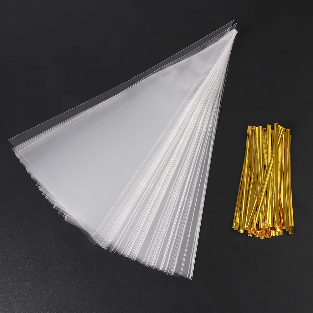 100pcs Triangle Candy Bag Self Adhesive Cookies Bag DIY Christmas Tree Gift Bag For Halloween Xmas Party Candy Food Packaging
100pcs Triangle Candy Bag Self Adhesive Cookies Bag DIY Christmas Tree Gift Bag For Halloween Xmas Party Candy Food Packaging