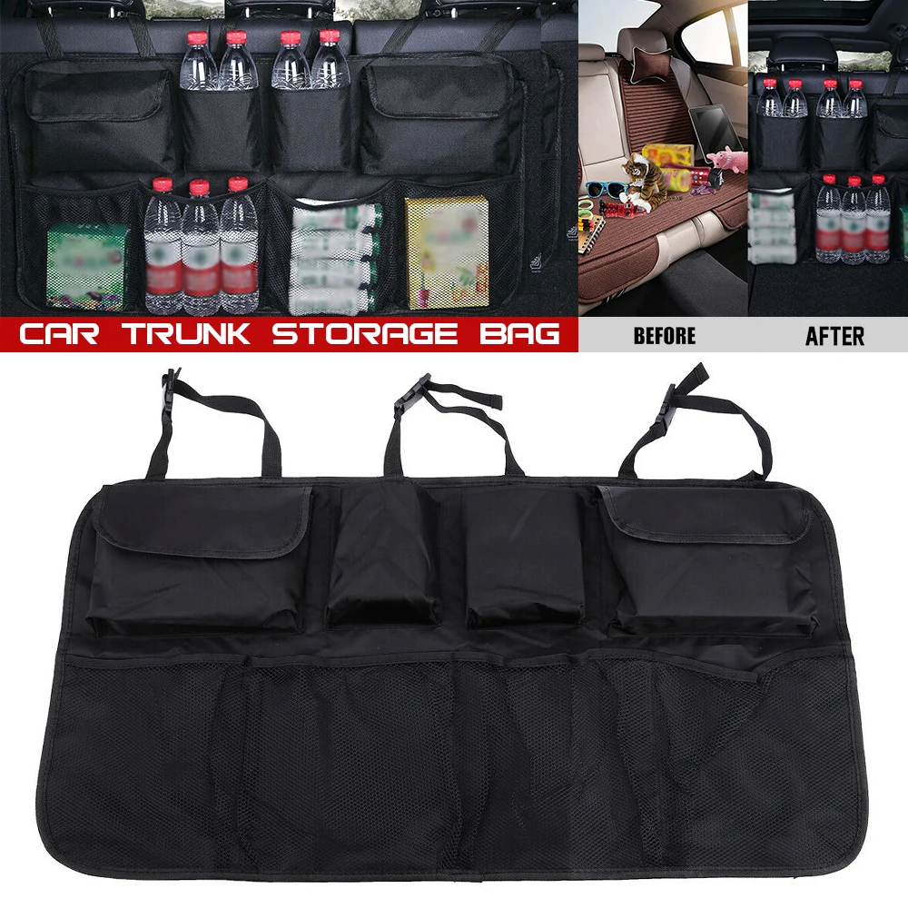 1pc Universal Car Trunk Organizer Portable Foldable Automobile Backseat Storage Bag Auto Stowing Tidying Accessory
1pc Universal Car Trunk Organizer Portable Foldable Automobile Backseat Storage Bag Auto Stowing Tidying Accessory