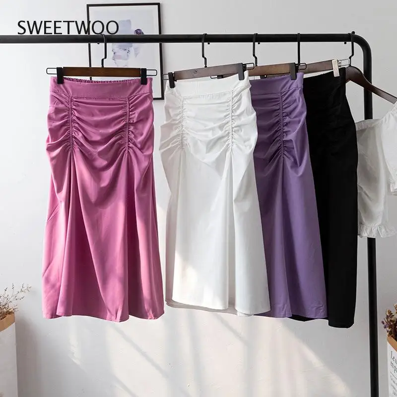 2021 spring and summer new ladies skirt Harajuku Korean fashion high waist pleated solid color fairy pleated skirt
2021 spring and summer new ladies skirt Harajuku Korean fashion high waist pleated solid color fairy pleated skirt