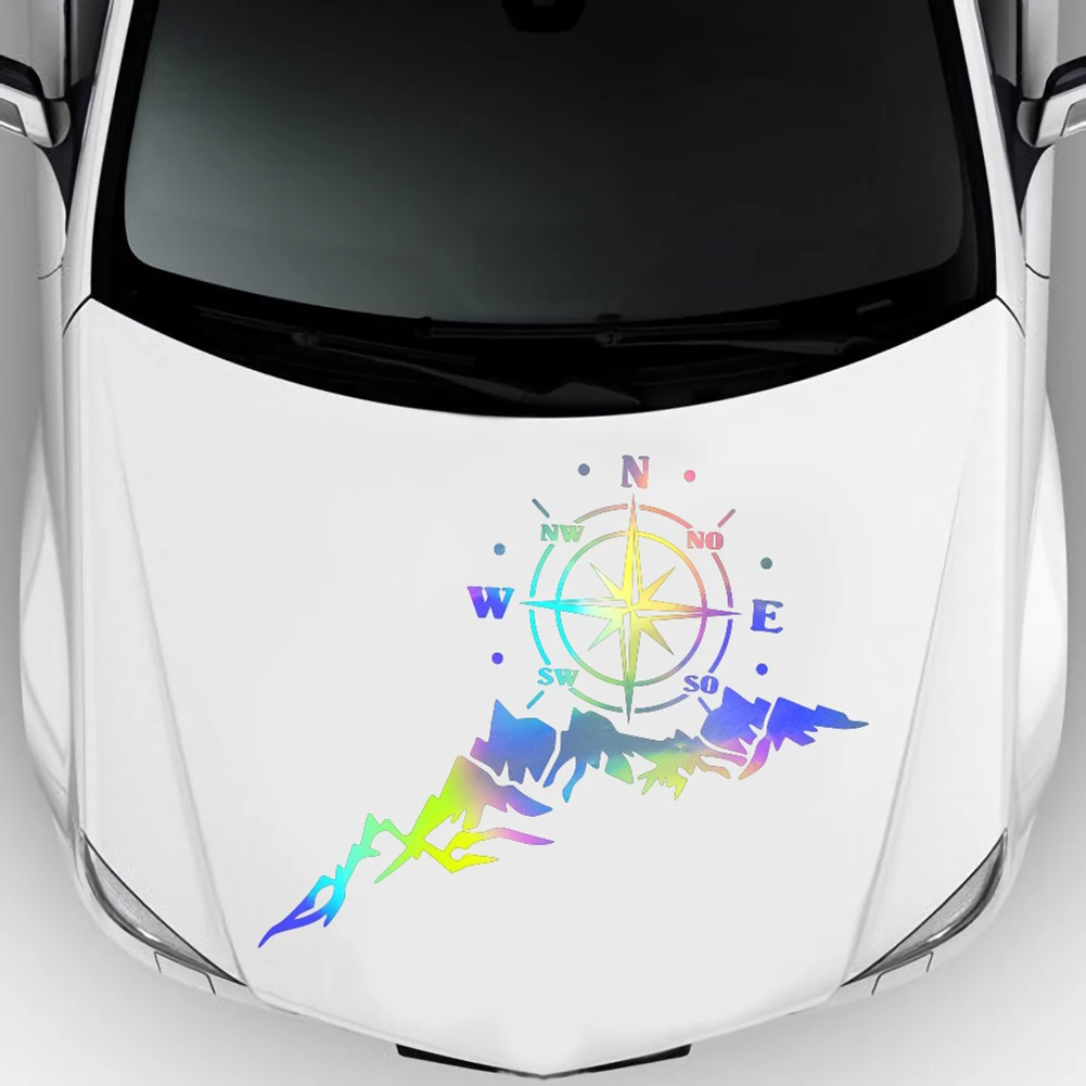 New Car Sticker Compass Tree Mountain SUV Off-road RV Camper Car-Styling Vehicle Reflective Decals Sticker Decor Accessories
New Car Sticker Compass Tree Mountain SUV Off-road RV Camper Car-Styling Vehicle Reflective Decals Sticker Decor Accessories