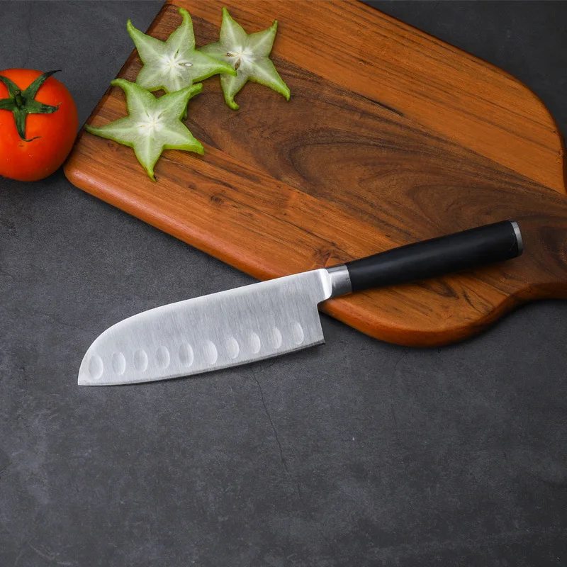 5.5 Inch Knives Kitchen Santoku Knife Stainless Steel Black Handle Paring Utility Knife Sushi Meat Fish Sashimi Fruit Tools
5.5 Inch Knives Kitchen Santoku Knife Stainless Steel Black Handle Paring Utility Knife Sushi Meat Fish Sashimi Fruit Tools