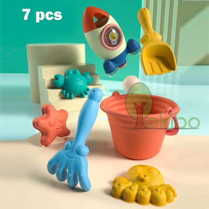Kids Beach Toys 1-17Pcs Baby Beach Play Set Children Sandbox Set Summer Sand Play Sand Water Game Beach Play Cart
Kids Beach Toys 1-17Pcs Baby Beach Play Set Children Sandbox Set Summer Sand Play Sand Water Game Beach Play Cart
