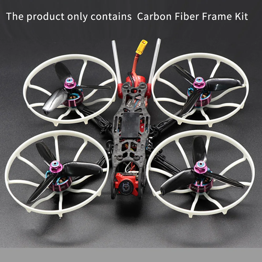 FEICHAO Turtle 149 149mm 3Inch Micro / Nano /VISTA Carbon Fiber Duct Frame Kit w/ Props Guard Protection Cover for RC FPV Drone
FEICHAO Turtle 149 149mm 3Inch Micro / Nano /VISTA Carbon Fiber Duct Frame Kit w/ Props Guard Protection Cover for RC FPV Drone