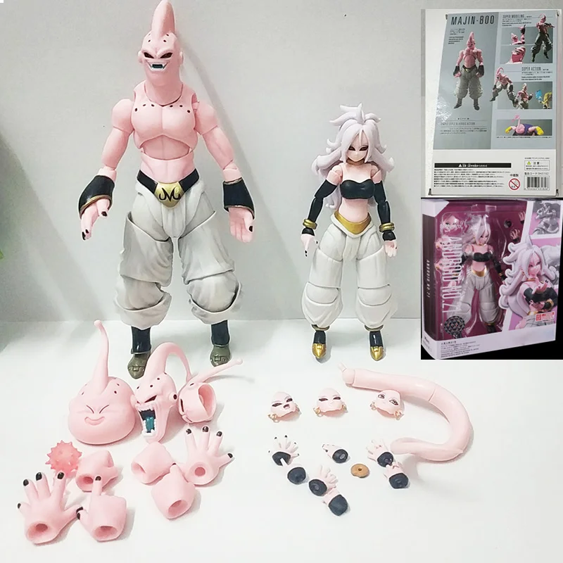 SHF Evil Majin Buu Super Android NO.21 Fierce Battle Action Figure Toy Doll Birthday Gift
SHF Evil Majin Buu Super Android NO.21 Fierce Battle Action Figure Toy Doll Birthday Gift