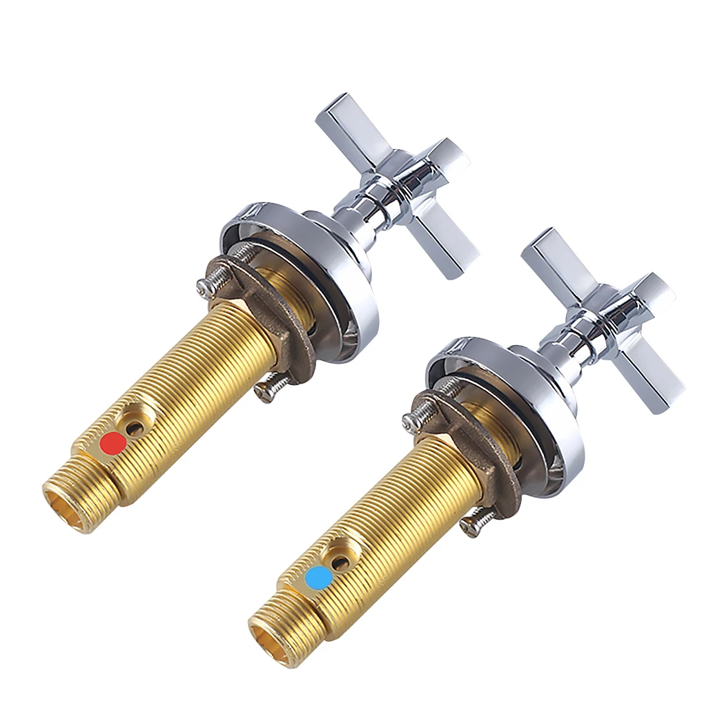 NEWKBO Hot Cold Water Widespread Bathroom Toilet Faucet with Double Handles 3 Holes Brass Water Faucet
NEWKBO Hot Cold Water Widespread Bathroom Toilet Faucet with Double Handles 3 Holes Brass Water Faucet