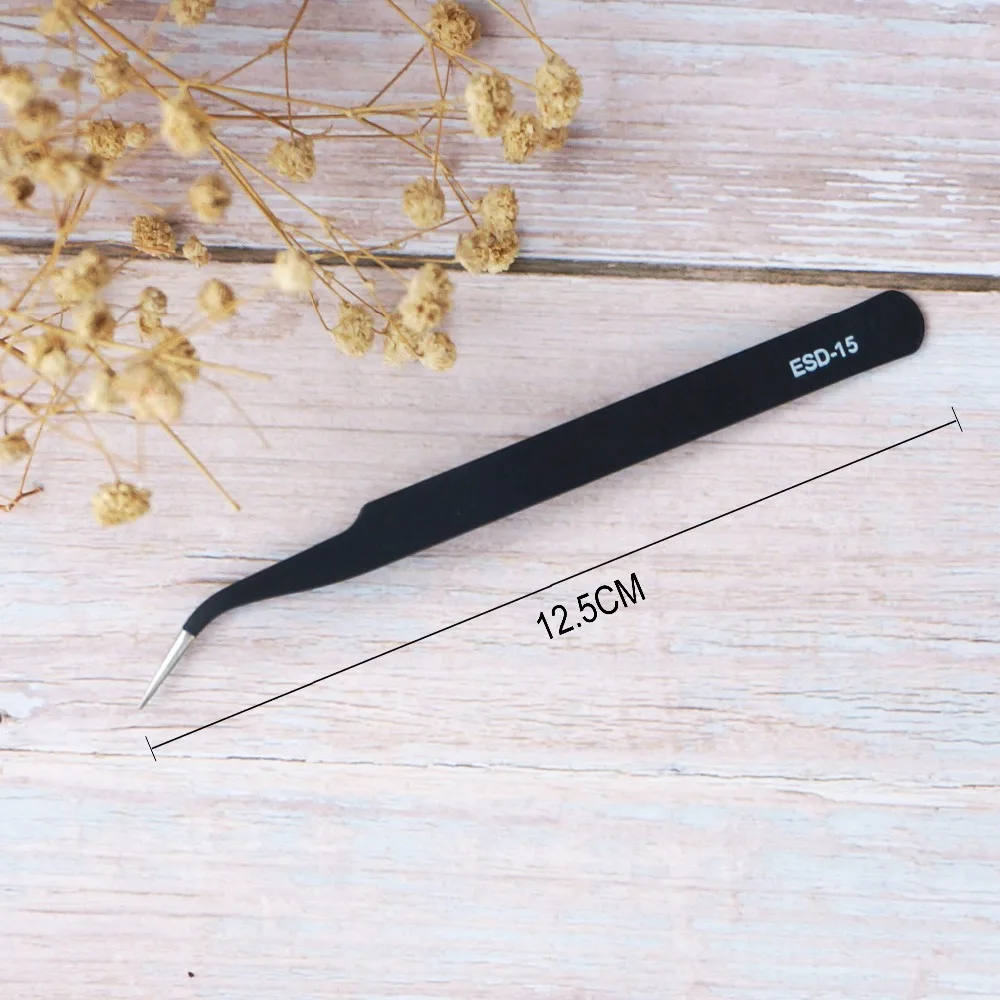 Stainless Steel Anti-Static Tweezer Professional Tweezers Precision Hard Clip Sugar Beads Tweezers Tools Baking Pastry Tools
Stainless Steel Anti-Static Tweezer Professional Tweezers Precision Hard Clip Sugar Beads Tweezers Tools Baking Pastry Tools